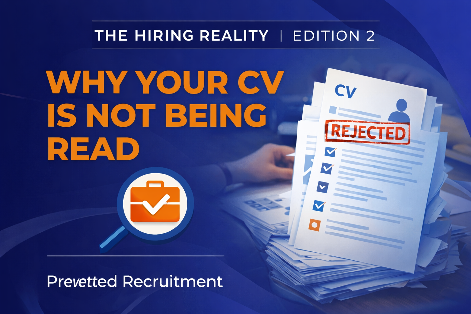 Why your CV is not being read.